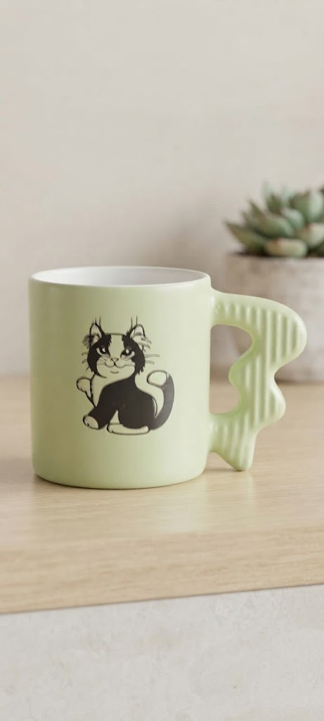 مج القطط الفاخرة من WAAM وام ☕✨